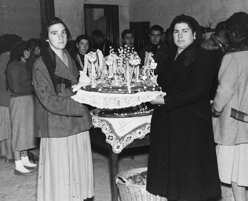 Tortas en la Sacristia 1957