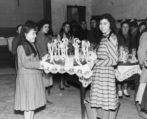 Tortas en la Sacristia 1957