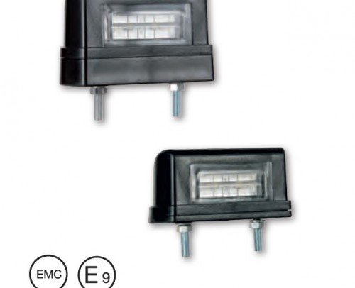 Luz Led matrícula