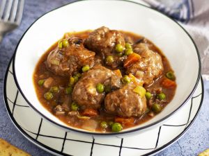 Albóndigas a la jardinera