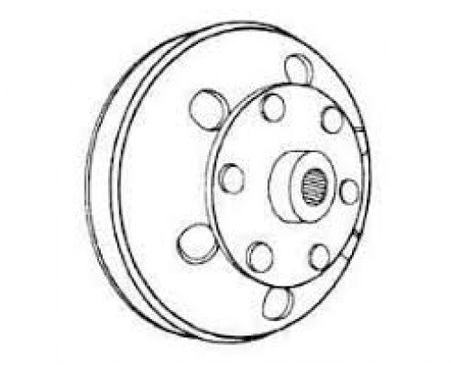 CAMPANA EMBRAGUE 135mm SUZUKI BURGMAN 250