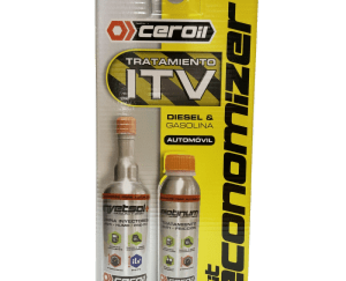 PRE ITV KIT ECONOMIZER ADITIVO ECONOMIZADOR COMBUSTIBLE REDUCCION DE GASES