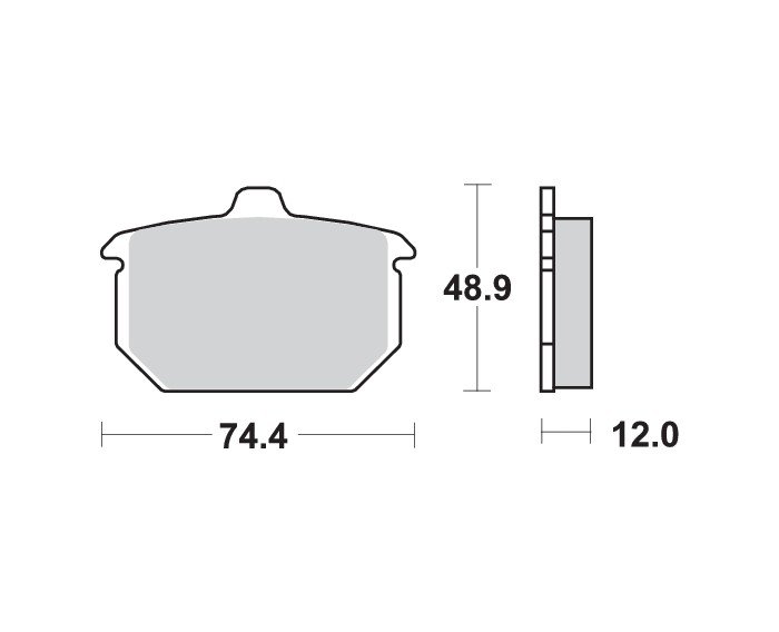 PASTILLA FRENO 549 LF