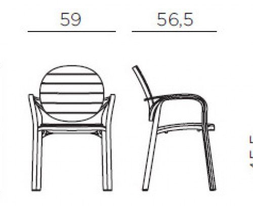 Silla Terraza Nardi