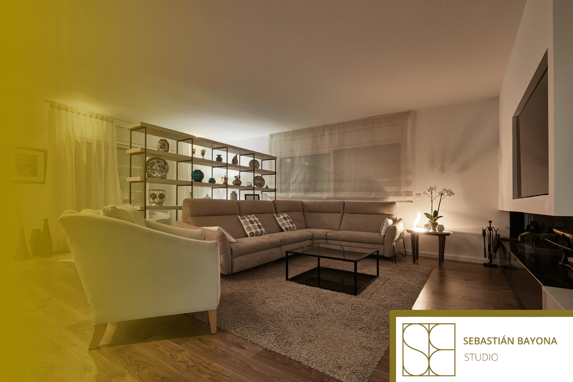 Compact residential interior with original character