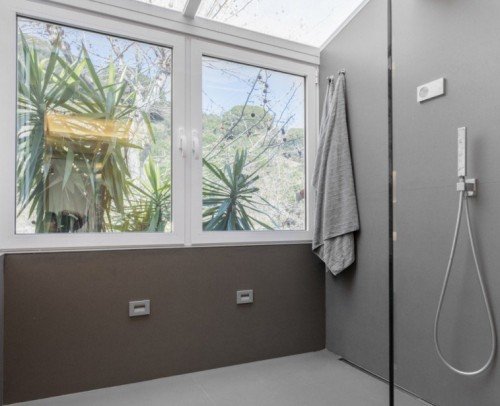 Panoramic bathroom design in Barcelona