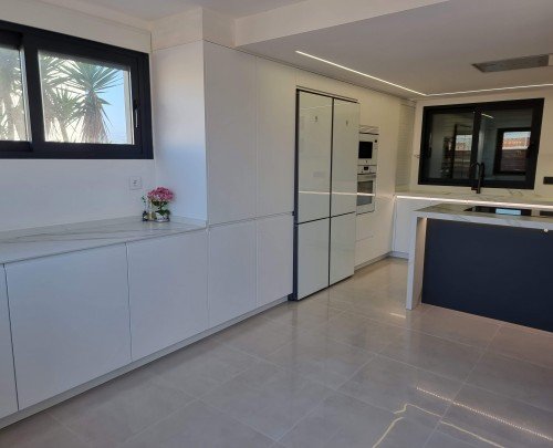 Cocina Modelo Palencia Lacado blanco mate