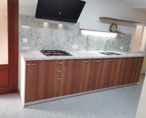 Cocina Modelo Polilaminado Madrid Folio cerezo