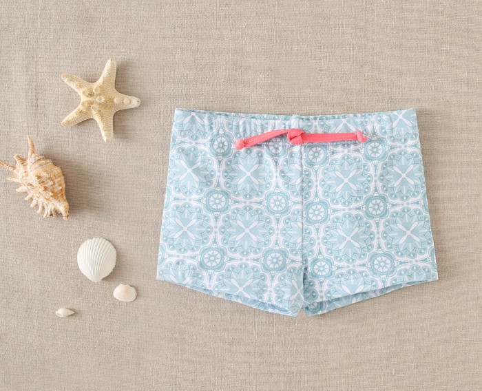 Conjunto baño azul dos piezas niño (Bañador y Camiseta) de Dadati - Colección Kaleidoscope