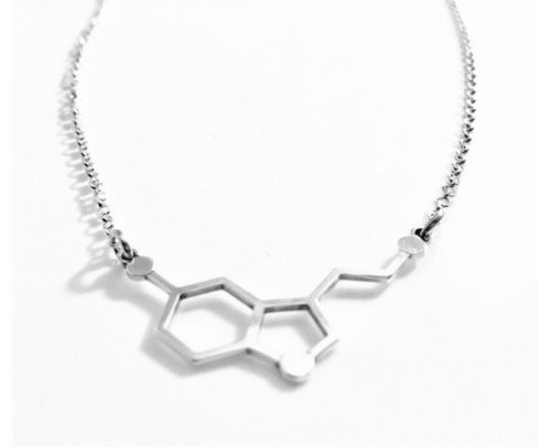 Gargantilla serotonina plata