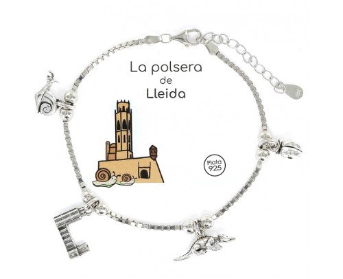 Pulsera plata Eres lo más... Lleida 9104159