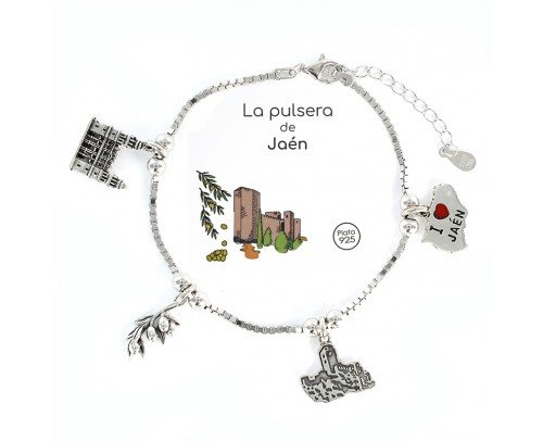 Pulsera de plata Eres lo más... Jaén 9103061