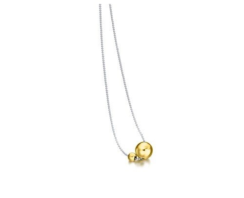 LD079RO.00 Gargantilla LeCarre bolas plata