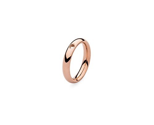Anillo Intercambiable marca Qudo de acero rosé 627063