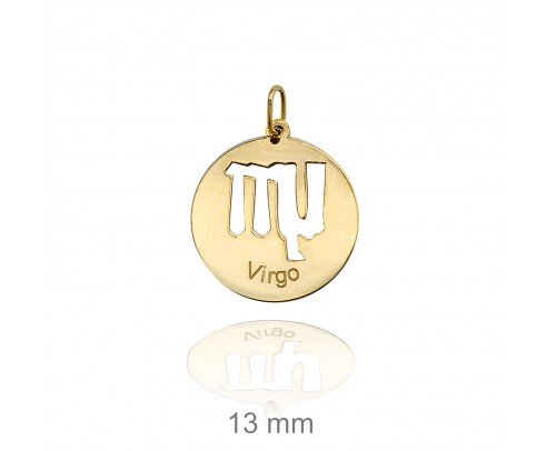 Colgante Horóscopo Oro 18K Virgo