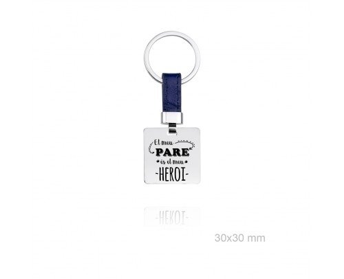 Llavero acero El meu pare és el meu heroi 222084