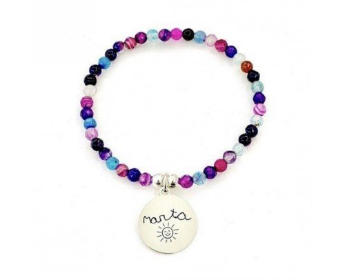 Pulsera plata personalizada por ti