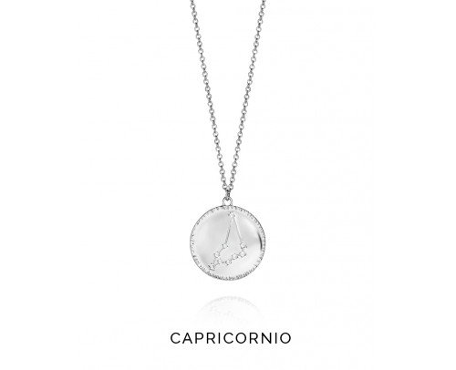 Colgante constelación Capricornio plata Viceroy