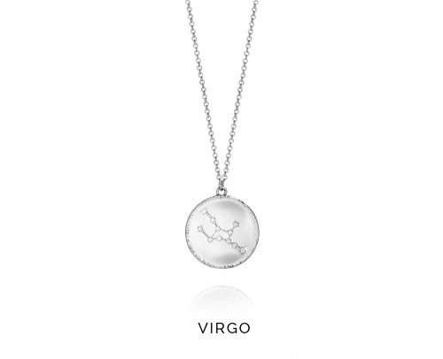 Colgante constelación Virgo plata Viceroy
