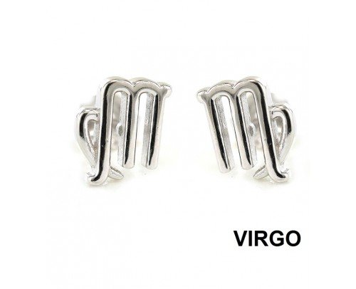Pendientes Virgo horóscopo Plata