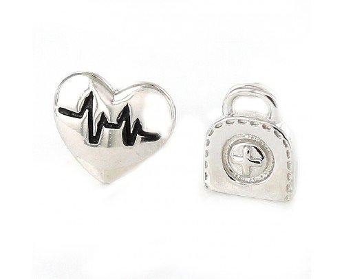 Pendientes Doctora, colección eres lo más de Plata 9108549