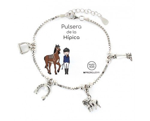 Pulsera de plata Eres lo más... Hipica 9107567