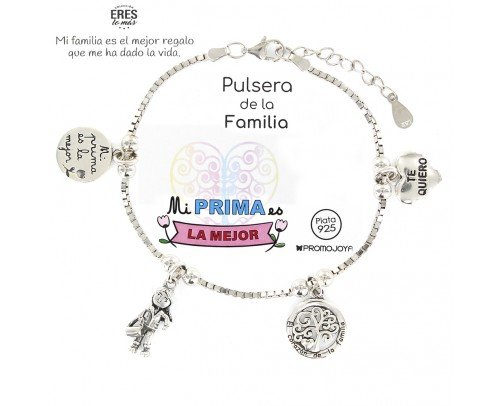 Pulsera de plata Eres lo más... Prima 9107871