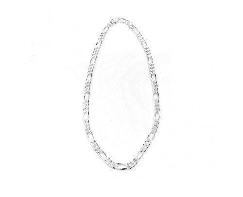 Cadena de plata de ley para hombre.