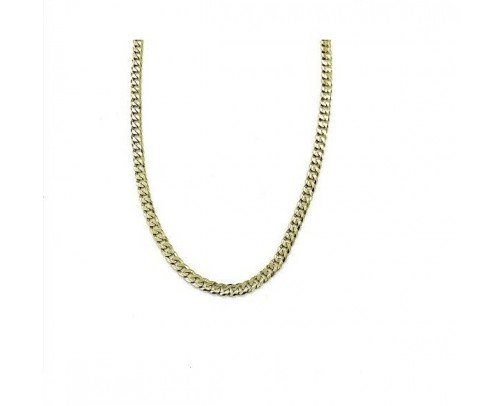 Cadena barbada de Oro 18K