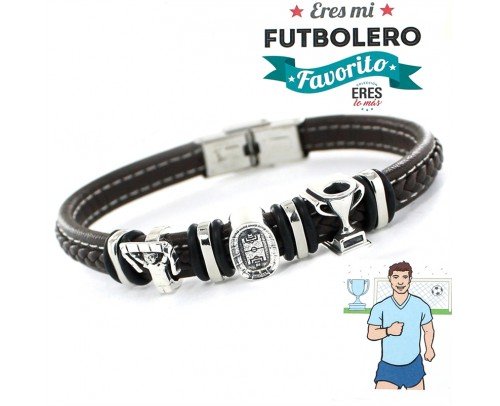 Pulsera plata Eres mi Futbolista favorito