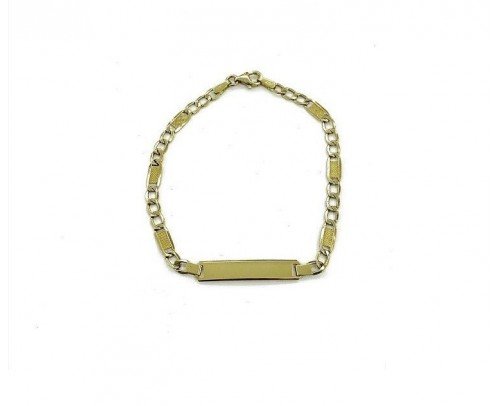 Esclava eslabones 3X1 de Oro 18K.