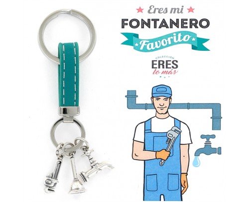 Llavero Eres mi Fontanero favorito