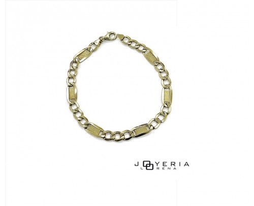 Pulsera de Oro amarillo 3X1
