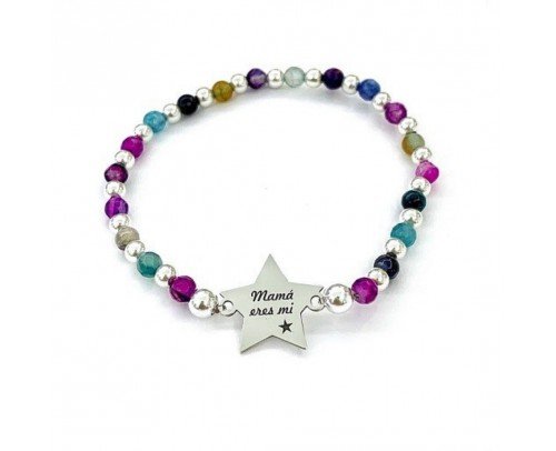 Pulsera Mamá eres mi Estrella