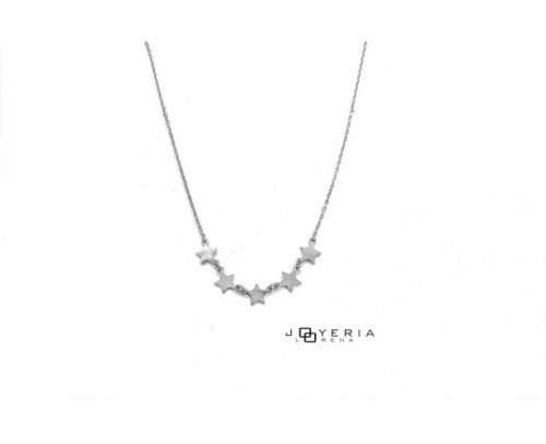 Gargantilla estrellas de Plata