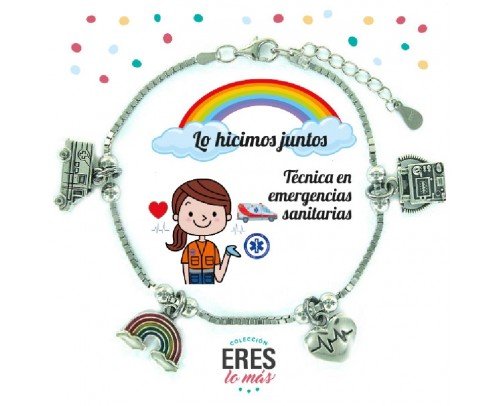 Pulsera Lo hicimos juntos Tecnica de Emergencias sanitarias