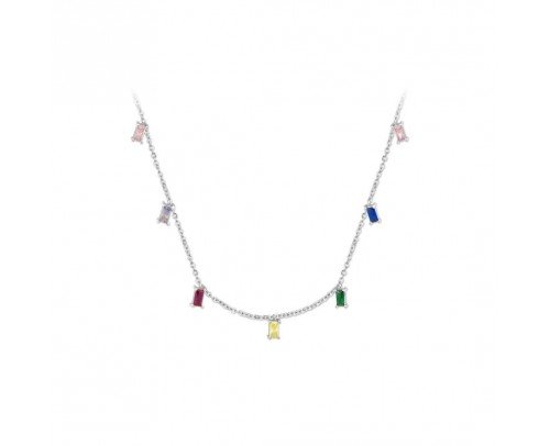 Gargantilla Colores Plata
