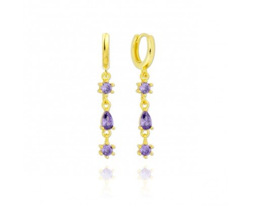 Aros Shiny morado