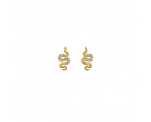 Pendientes mini serpiente