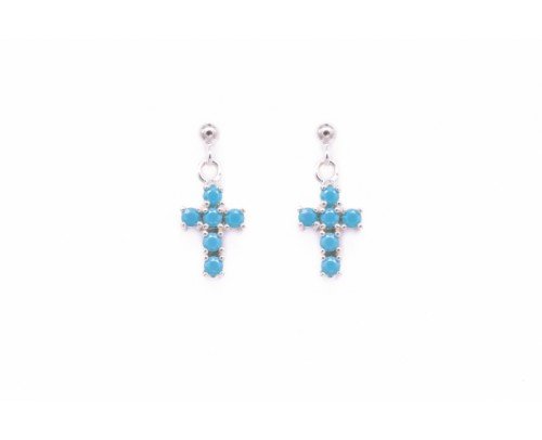 Pendientes croix colores