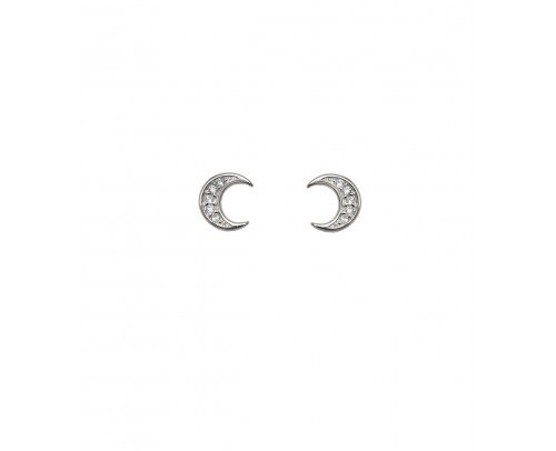 Pendientes mini luna