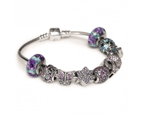 Ejemplo Pulsera plata A tu lado