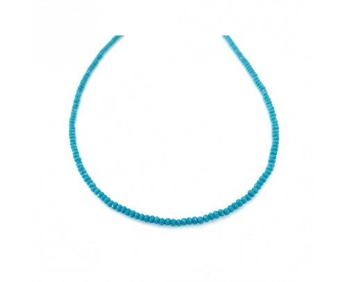 Collar cristal verde