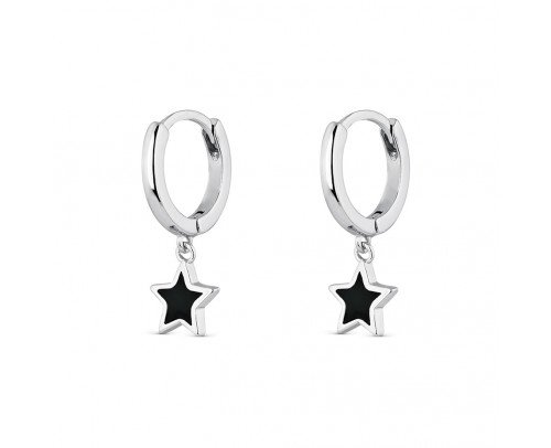 Aros estrella black