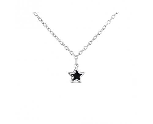 Gargantilla estrella black