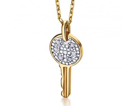 Colgante Llave LeCarré oro diamantes GD094OA.00