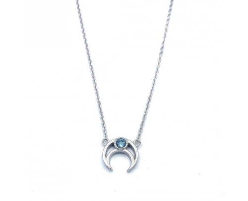 Gargantilla luna blue