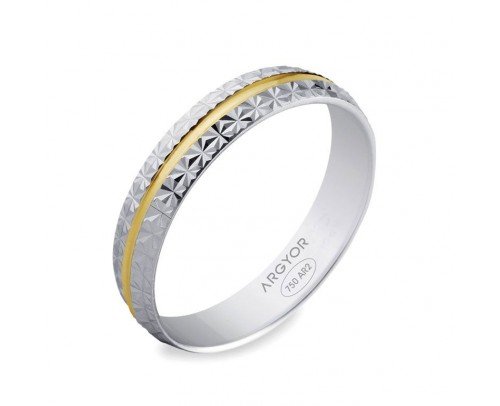 Alianza oro bicolor 5240296