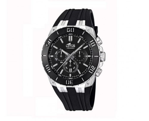 Reloj Lotus hombre caucho 15801-2