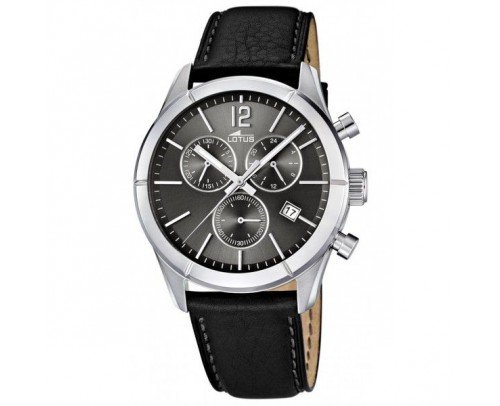 Reloj Lotus hombre crono piel 15850-2